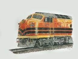 Clp 14 Done In Colour Pencil Train Drawing Colored Pencils Color