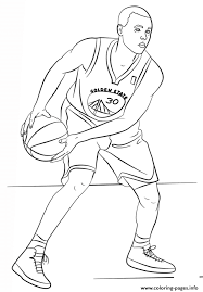 Print Stephen Curry Nba Sport Coloring Pages Sports Coloring Pages Coloring Pages Coloring Pages To Print