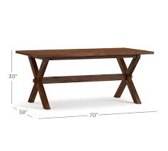 Apex extending dining table contemporary rustic by temahome. Toscana Dining Table Pottery Barn