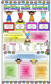 Maybe you would like to learn more about one of these? Adverbs Of Manner Time Place And Frequency Exercises Exercise Poster