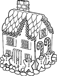 Decorating a gingerbread house is the ultimate holiday baking activity. Nice Gingerbread House Coloring Page Free Printable Coloring Pages For Kids