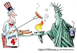 Fourth of July Humor - Fat-Bottom-Fifties Get Fierce