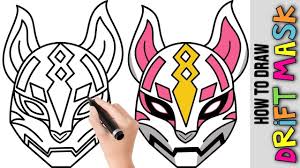 If you have a fortnite character you'd like me to show you to draw, let me know in the comments below!👇👇 ►►raven drawing. How To Draw Drift Mask Fortnite Cute Easy Drawing Tutorial For Begin Cute Easy Drawings Drawing Tutorial Easy Easy Drawings