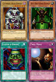 Faker's business and has sworn to take revenge alongside his sons: Some More Classic Yu Gi Oh Cards Translated Into Welsh Yugioh