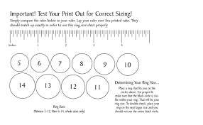 Click on the ring sizer image and download the chart to your computer. Terms
