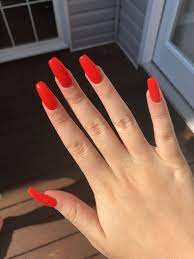 Short coffin acrylic nails are the next best thing, and they are beautiful and sometimes cute. 70 Most Eye Catching Acrylic Coffin Nails Art For Prom And Wedding Diaror Diary Page 26 ð•´ð–‹ ð–€ ð•·ð–Žð– Red Acrylic Nails Best Acrylic Nails Red Nails