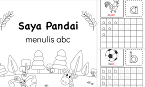 Ada kad perkataan, kad bertema, lembaran kerja, dan buku tulis untuk subject bm, english dan matematik. Latihan Pra Sekolah Abc Lembaran Kerja Urutan Huruf Besar A Hingga Z 01 Latihan Asas 2 Menulis Prasekolah Earth Dd