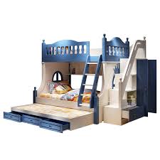 2019boy And Girl Used Funky Children Kids Pink And Blue Bunk Bed Bedroom For Double Kids Furniture Buy Bunk Beds Double Blue Bunk Bed Used Bunk Beds For Kids Product On Alibaba Com