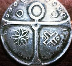 Cathar Coin With Image Resembling The Egyptian Ankh A Symbol Of Resurrection Or Final Victory Of Spirit Over Matter Cathares Chateaux Cathares Pays Cathare