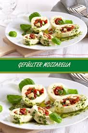Gefullter Mozzarella Knorr De Rezept Rezepte Abendessen Rezepte Rezepte Abendessen