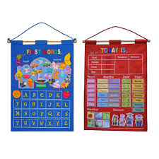 Un calendrier traditionnel français 2014 et 2015 présentant les jours fériés, les fêtes, les prénoms ainsi. Calendrier Tableau Mural Pour Enfants Meteo Saison Date Semaine Mois Apprentissage Aides Educatives Pour La Maternelle Classe Aliexpress
