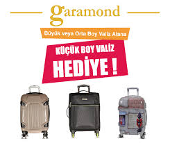 Flo Magazalarinda Garamond Marka Buyuk Veya Orta Boy Valiz Alana Isaretli Garamond Marka Kucuk Boy Valiz Hediye Aw1516 Newseason Shopping Hediyeler Moda