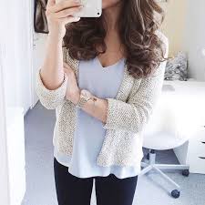 Babyblue Light Grey Ootd I M Obsessed With These Light Cardigans From H M That S My Thir Professional Attire Psychologist Outfit Professional Outfits