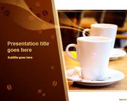 Coffee Time Powerpoint Template Free Coffee Coffee Lab Coffee Coupons
