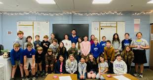 Brentwood 5th graders were honored with a visit from Mr. Nick Sweat,  President of the Sandersville Rotary Club and a Brentwood Alumni. Mr. Sweat  spoke to students about the mission of Rotary