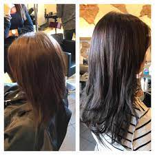 haarverlangerung vorher nachher haarverlangerung hairtalk dunkle haare hairextension hair extension haarverlangerung schone frisuren kurze haare haare