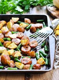 Sheet Pan Italian Sausage With Potatoes The Seasoned Mom