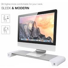 1) staples mesh document holder ($8, staples) 2) that's it. China Metal Silver Computer Laptop Display Monitor Holder Stand With Usb Charger Ports For Imac China Computer Laptop Stand And Laptop Stand Usb Price