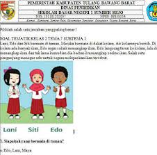 With this game, allows players to learn the problems and which will clearly help to solve problems that are served in the middle semester exam and final exam. Download Soal Kelas 2 Tema 7 K13 Revisi 2018 Semester 2 Dicariguru Com