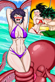 Rule 34 - 2023 Beach Boku No Hero Academia Breasts Female Izuku Midoriya  Jirou Kyouka Kyoka Jiro Momo Yaoyorozu My Hero Academia Nude Octopus  Outside Pornography Raidon Dimentional Land Sex Shounen Jump