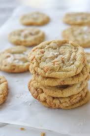 Salted Butterscotch Cookies Recipe Butterscotch Cookies Butterscotch Cookies Recipes Recipes