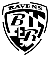 Baltimore Ravens Logo Black And White Baltimore Ravens Ravenstown Pumpkin Stencils Halloween Stencils Baltimore Ravens Pumpkin Stencil
