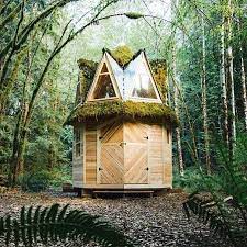 Green Tiny Houses On Instagram Cabin In Olympia Washington Built By Jacobwitzling By Justindkauf Beautiful Cabins Cabins And Cottages Cabins In The Woods