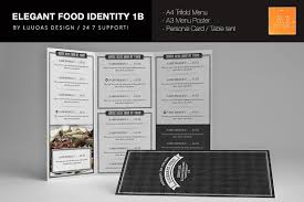 Food Menus Bundle 10 Elegant Food Food Menu Food Menu Template