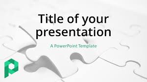 This 'cycle puzzle with 8 parts for powerpoint' features: Jigsaw Puzzle Powerpoint Template Light Presentationgo