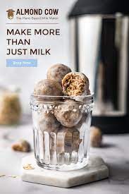 Almond Cow The Plant Based Milk Maker Pulp Recipe Almond Pulp Recipes Breakfast Food Quote