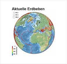Haben sie ein erdbeben gespürt? Aktuelle Erdbeben In Der Welt Open Access Portal Universitat Hamburg