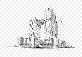 Drawn by concept artist, eric he, this drawing is part of his architecture sketches: Drawing Architecture Building Sketch Png 780x567px Drawing Architecture Black And White Building Croquis Download Free