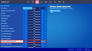 Open account settings by hovering over your username in in this video i am going to show you how to disable 2fa on fortnite. How To Turn Off Reticle Ammo Indicator In Fortnite Kr4m