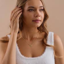 14 Gold Butterfly Necklace, Christmas Gift,tiny Butterfly  Necklace,minimalist Butterfly Necklace,gift for Her,mothers Day  Gift,birthday Gift