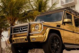 What Could Be More Striking Than The Mercedes Benz G550 Maybe This Mercedes Benz G550 Gold Wrapped Mercedes Benz Mercedes Nya Bilar