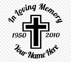 Maybe you would like to learn more about one of these? Loving Memory Heart Sticker Png Download Cross Transparent Png Vhv