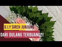 Setelah berkembang menjadi komoditas, manisan diproses dengan berbagai bahan. D I Y Cara Membuat Gubahan Sireh Junjung Dengan Dulang Recycle Youtube