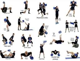 Free Weights And What You Can Do With Them Sandbag Workout Workout Posters Ectomorph Workout