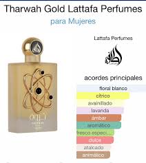 ✨Tharwah Gold Lattafa ✨ Perfume altamente sexy y seductor con un olor  riqu&iacute;simo un poco de c&iacute;trico muy floral con peque&ntilde;os toques dulces con muy  buena proyecci&oacute;n Es una fragancia de la