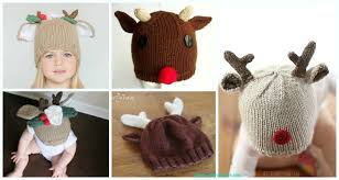 If you wish, you can also wear your vanessa headband. Baby Reindeer Hats Knitting Patterns