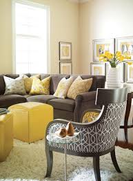 Let The Sun Shine In Yellow Is Drenching The Decorating World Nell Hills Grey And Yellow Living Room Yellow Living Room Living Room Grey