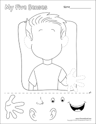 5 Senses Worksheets Kindergarten 19 Cool Collection Five Senses Coloring Page For In 2020 Five Senses Kindergarten Senses Preschool Preschool Activities