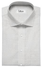 Black And White Squares Shirt Tessitura Monti Men S Pure White 100 Giza Cotton Black Self Squares Shirt Fabric 1 60 M Squared Shirts Fabric Pure Products