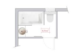 Micah abbananto designs chose the crescent series in fogo island. 4 Plans Pour L Agencement D Une Salle De Bains Rectangulaire M6 Deco Fr