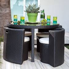 Tarfia 5 Piece Dining Set Small Deck Furniture Backyard Dining Set Small Patio Furniture