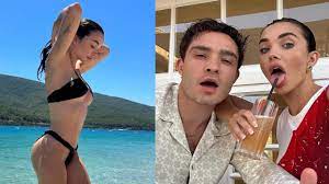 Amy Jackson embraces beach bliss in black bikini; shares perfect moments  with son Andreas and BF Ed Westwick | PINKVILLA