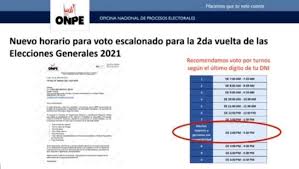 29.10.2021 · en caso de que ninguna candidatura logre el 50% + 1 de los votos, habrá una segunda vuelta presidencial el día domingo 19 de diciembre. Jefe De La Onpe Anuncia Cambios En Voto Escalonado Para Segunda Vuelta Diario Voces