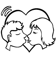 Scene di teneri baci, con tanto affetto e senza malizia, adatte anche ai più piccini. Disegni Di Baci Da Colorare 70 Immagini Per La Stampa Gratuita