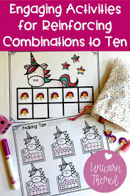 Help Your Students Master All The Ways To Make Ten With These Fun Easy To Prep And Hands On Activities Math Activities Elementary Math Activities Activities