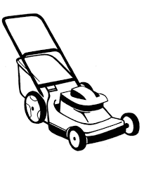 Gardening machine silhouette vector illustration. 7 Lawn Mower Clipart Preview Lawn Mower Colour Hdclipartall